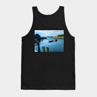 Summer day on Peggy’s Cove, Nova Scotia Tank Top